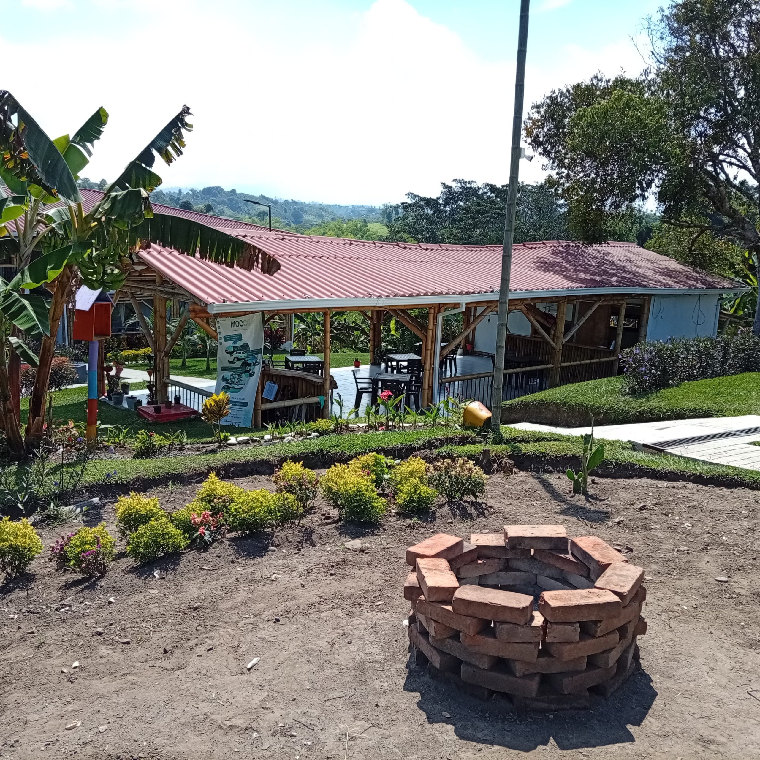Kiosco amplio de Quimbaya